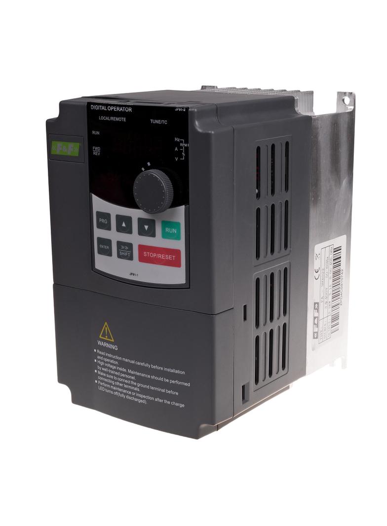 Falownik trójfazowy Uwe=3x400V AC Iwe=16,5A Uwy=3x400V AC Iwy=13A Pmax=5,5kW FA-3HX055 F&F