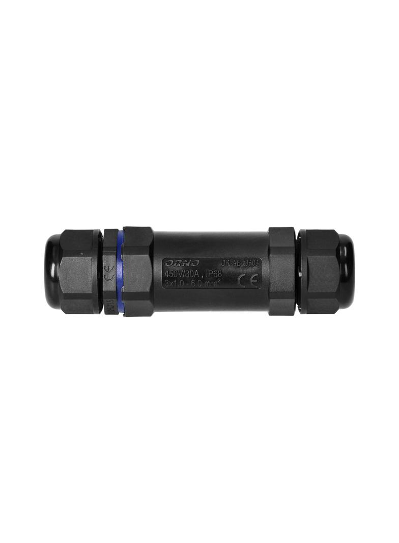 Konektor kablowy prosty IP68,M25, 3x6mm2, 450V/30A OR-AE-13603 ORNO