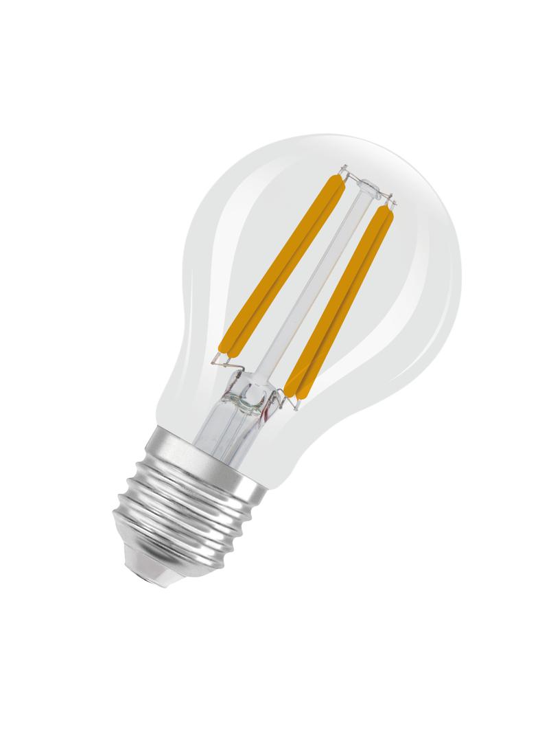 Lampa LED Classic A75 energooszczędna szkło przezroczyste 5W 830 E27 OSRAM