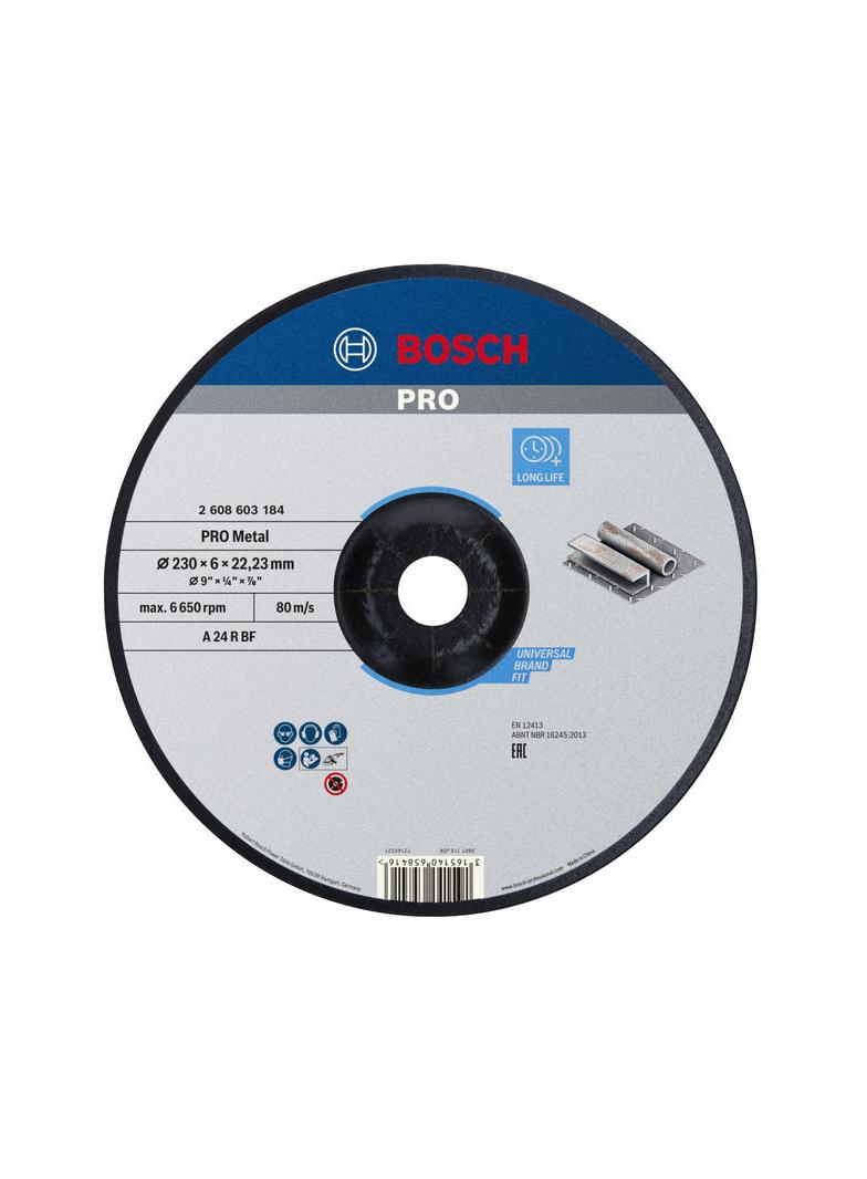 TARCZA SZLIFUJĄCA METALL,LPP 230X6MMWYG.