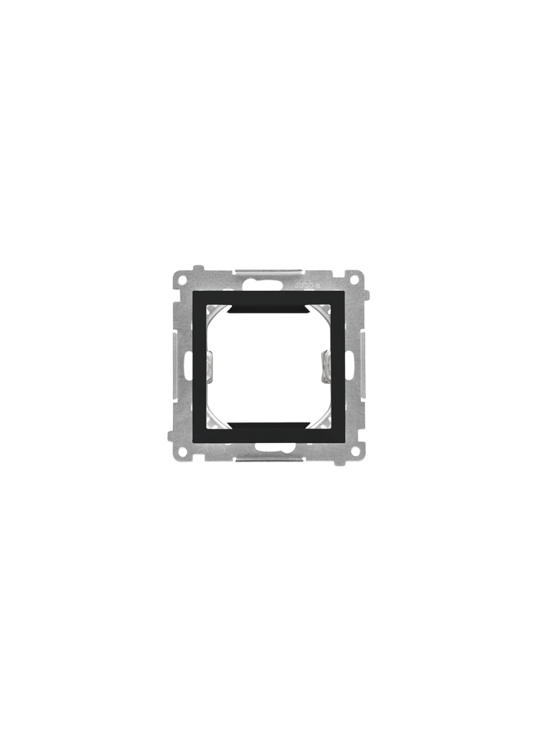 Simon 55 Adapter (przejściówka) na osprzęt standardu 45x45mm Czarny mat TA45.01/149 KONTAKT