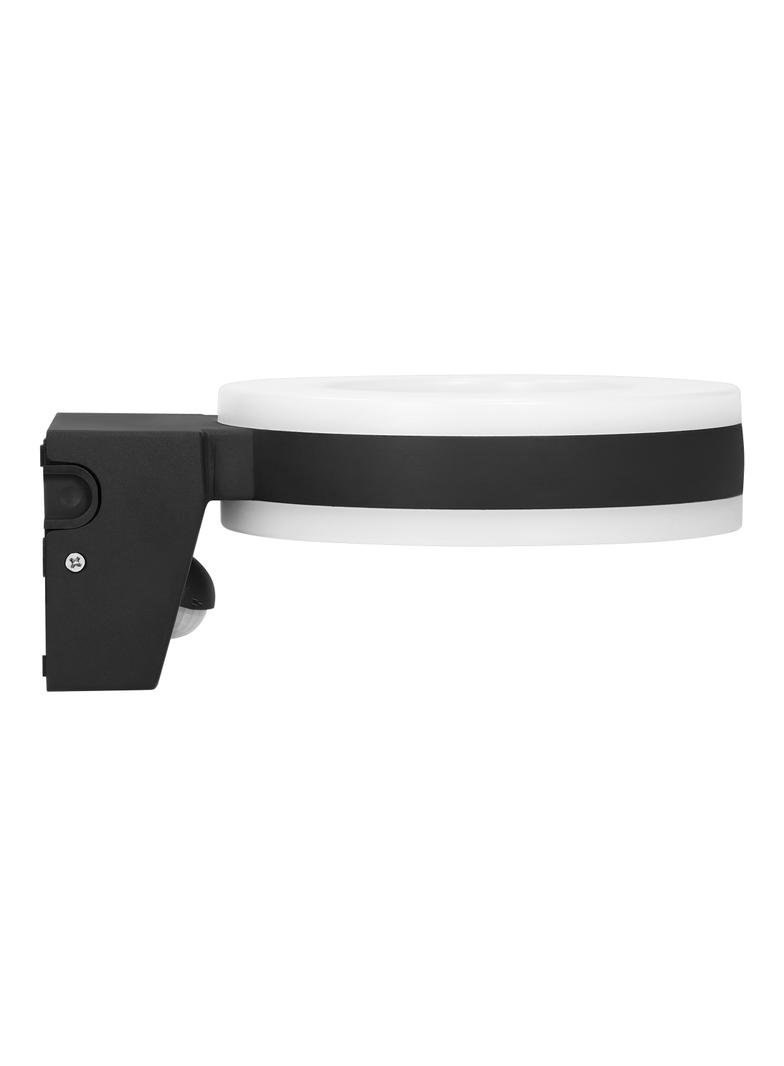 HOWLIT LED 20W, oprawa ogrodowa z czujnikiem ruchu, 1800lm, IP65, 4000K, czarna AD-OP-6205BLPMR4 ORNO