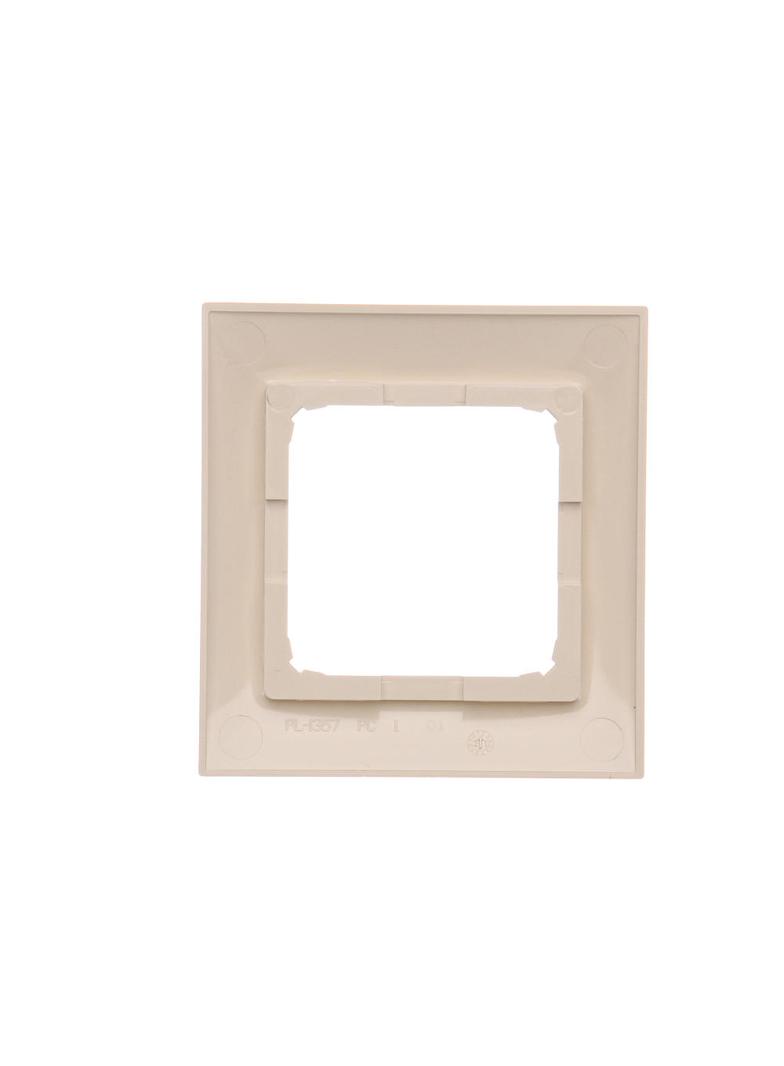 Simon 54 Premium Ramka 1-krotna PREMIUM IP20 / IP44 kremowy DR1/41 KONTAKT