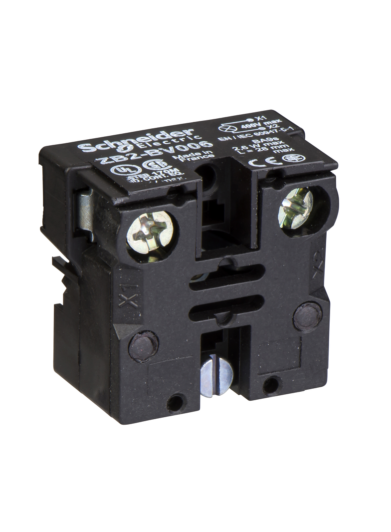 Harmony XB2B Gniazdo lampki 415V ZB2BV006 Schneider