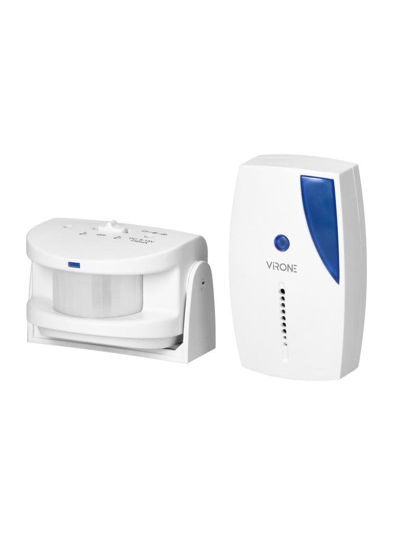 Czujnik ruchu z sygnalizacją i z alarmem 36 dźwięków powitalnych 5 metrów bateryjny AS-10 ORNO