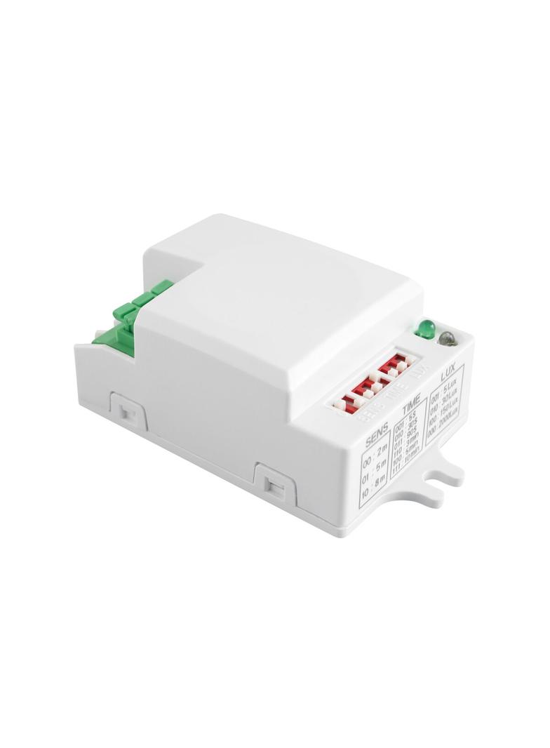 CZUJNIK MIKROFALOWY RUCHU SRC812 MINI, MAX 500W, AC220-240V, 50/60HZ, KĄT DZIAŁANIA 360*, ZASIĘG 2-8