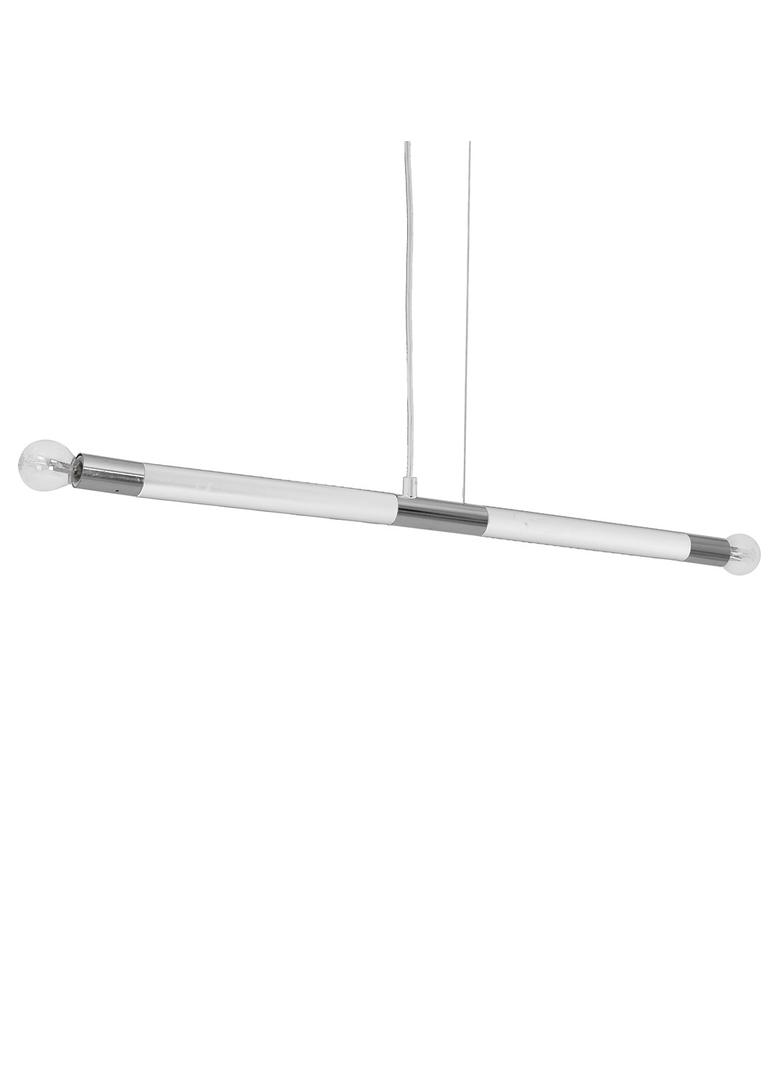 Milagro lampa wisząca Bastone 2xE14 biała/chrom MLP6566