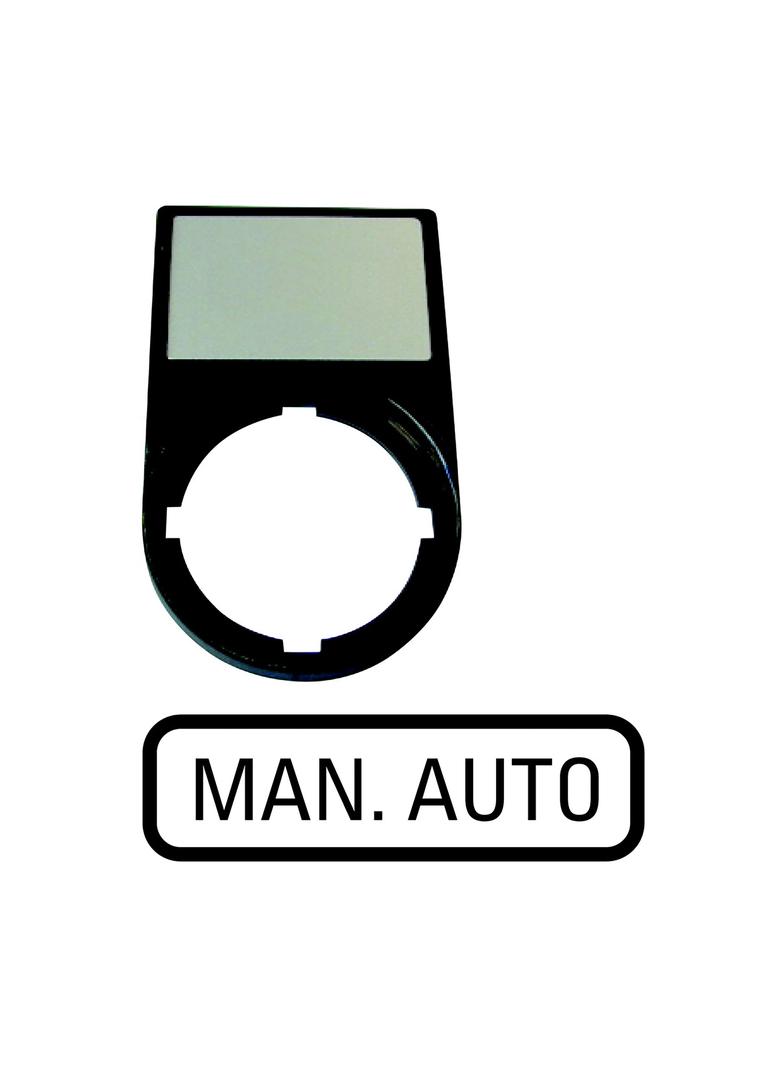 M22S-ST-GB11 Tabliczki opisowe,ramki tabliczek MAN AU 216500 EATON