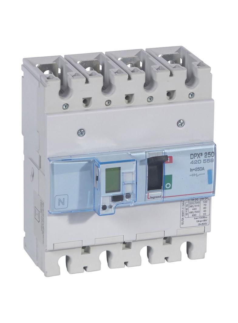 Wyłącznik DPX3 250 El Sg 4P 250A 50Ka 420559 LEGRAND