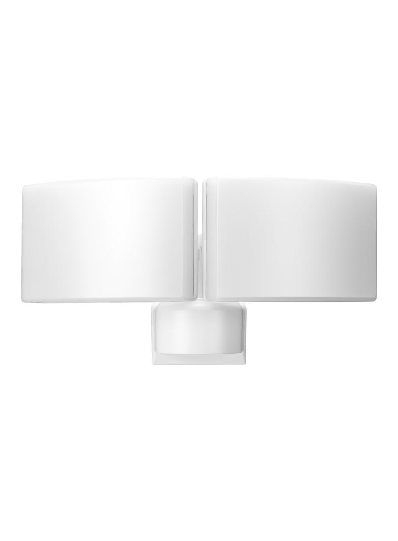 TOS DUO LED 2x20W podwójny naświetlacz ogrodowy, 2x1600lm, IP65, 4000K, PC, biały