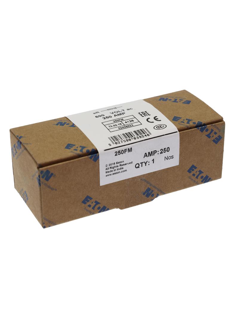 250A 690V AC BS88 HIGH SPEED FUSE Wkładka szybka 250A AC 690V BS88 41x113 mm aR BS 250FM EATON