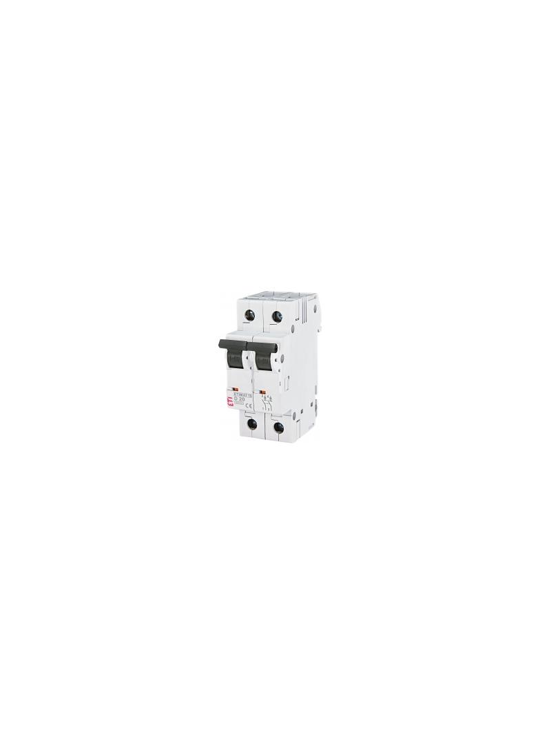 Wyłącznik nadprądowy MAT 10 2P D20A 002153717 ETI