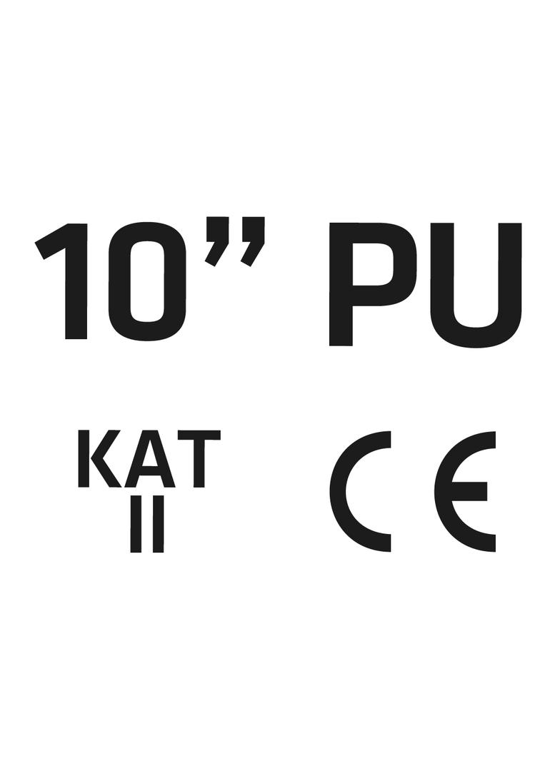 Rękawice ogrodowe pokryte PU, rozmiar 10"