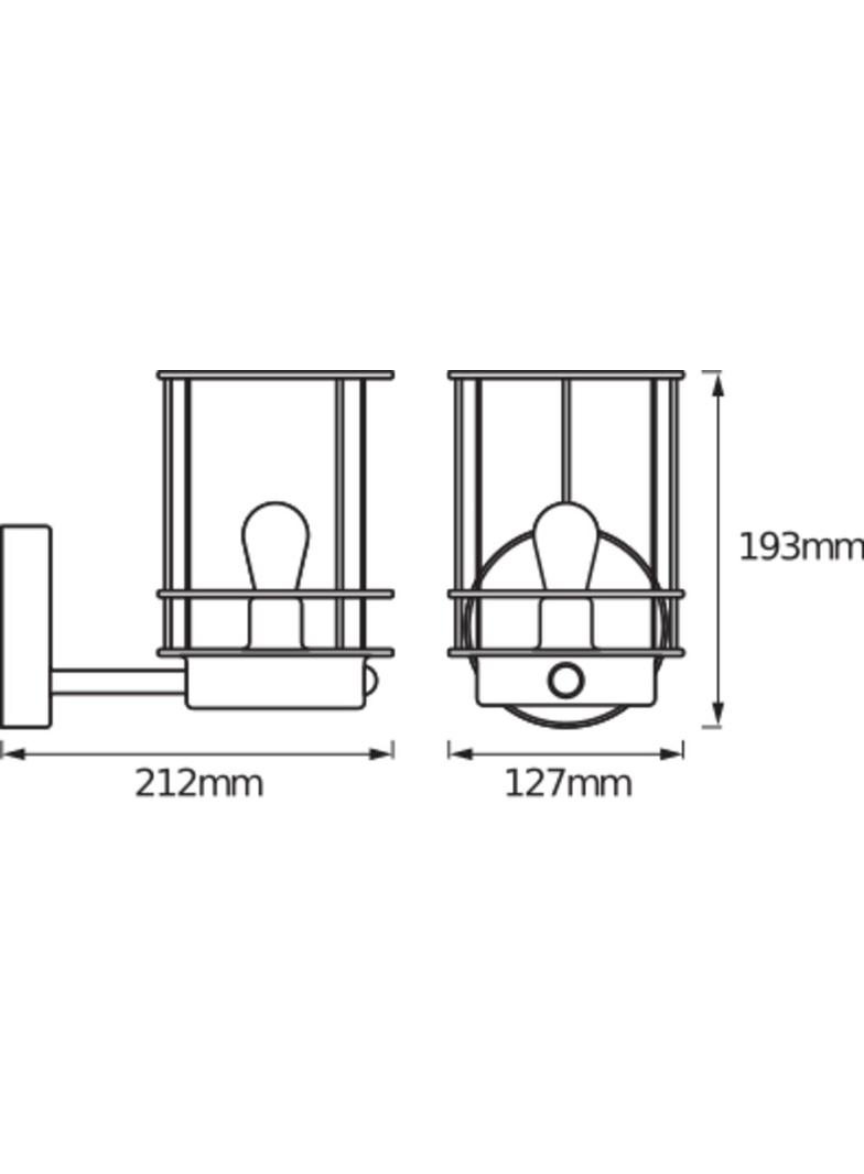 ENDURA CLASSIC POST SENS UP E27 ST LEDV Oprawa zewnętrzna