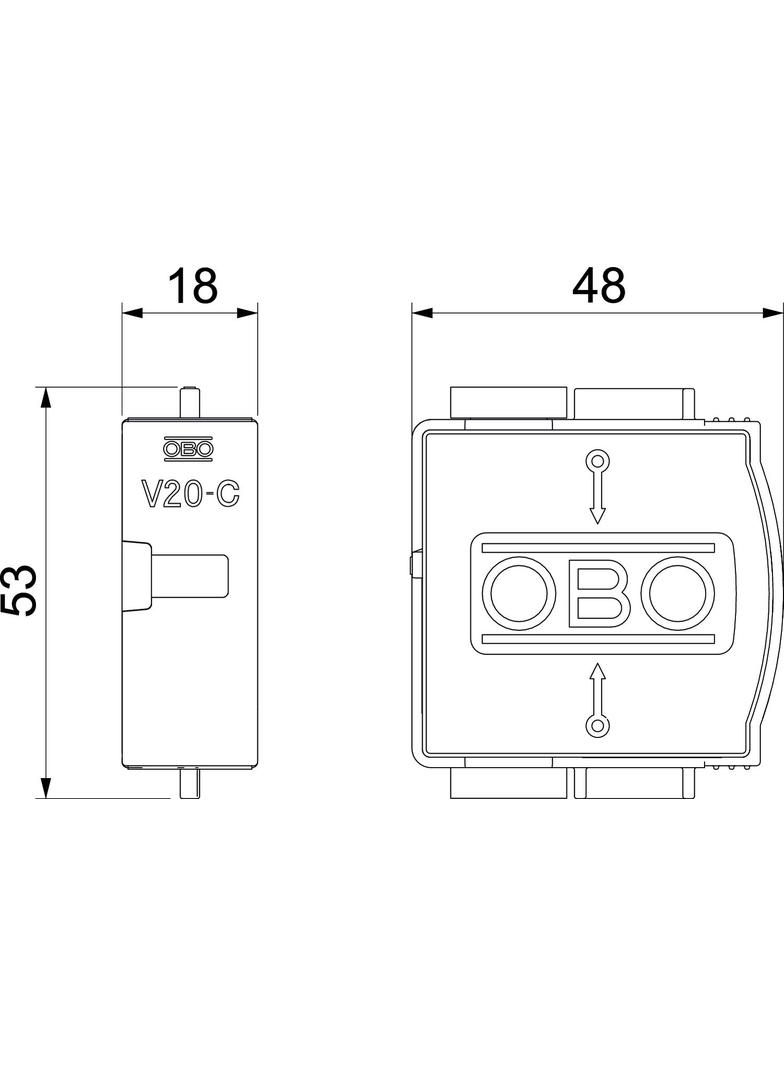 V 20-C/0-280, OG.PRZECIWP.(SURGECONTROLLER)220V V20-C0
