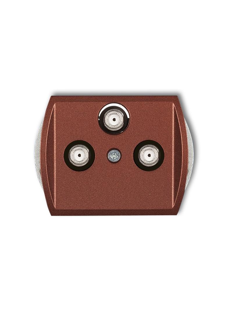 TREND Mechanizm gniazda multimedialnego 3F DATA (Vectra) brązowy metalik