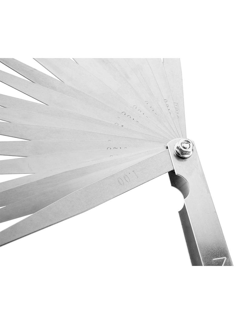 Szczelinomierz 20 listków (0.05 - 1.0 mm) 65MN/stal nierdzewna