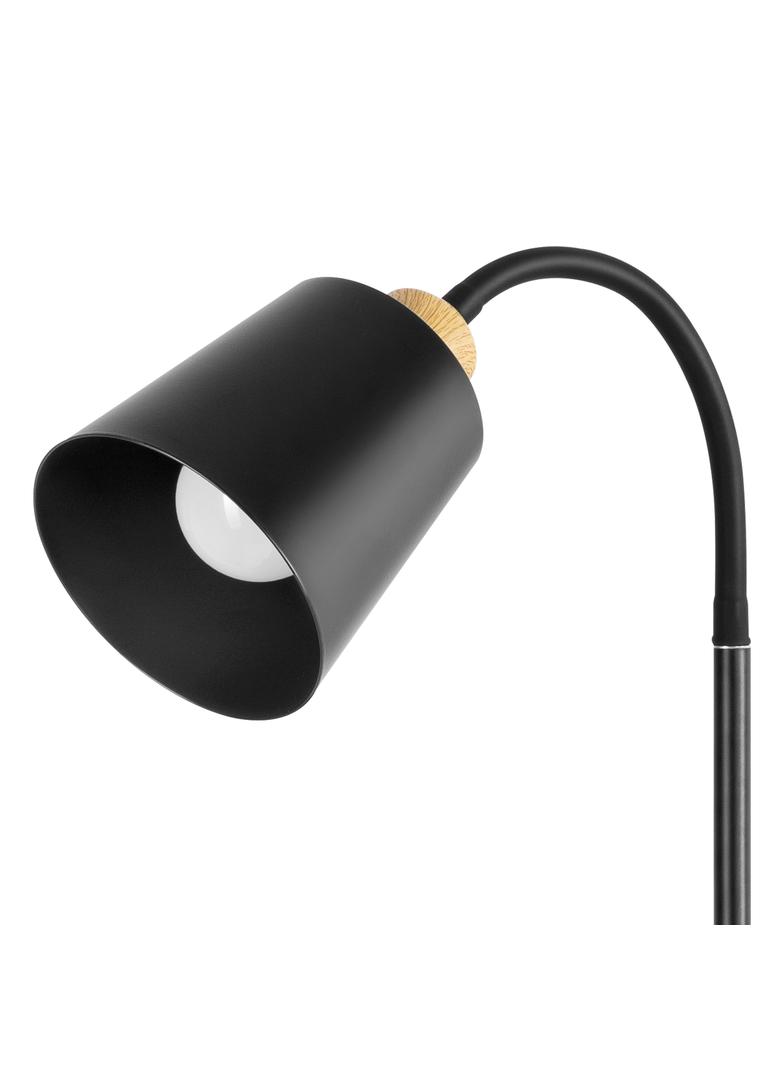 GRACE 1P, lampa podłogowa, E27, max. 18W, 160 cm, czarna