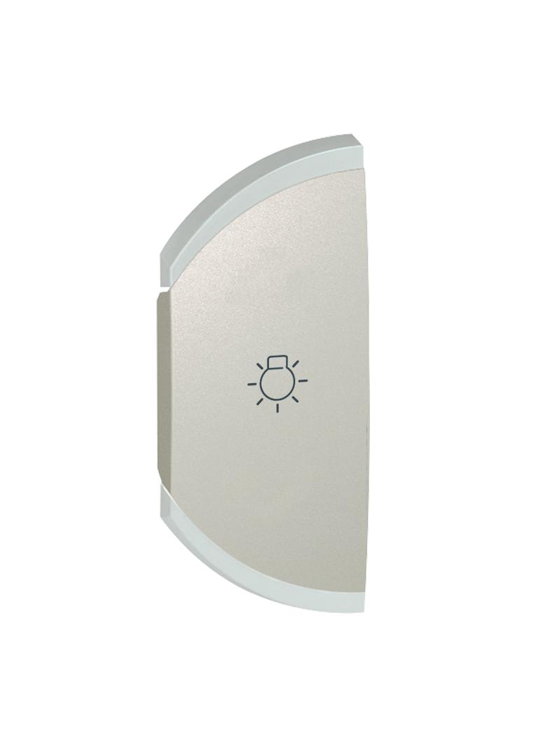 MY HOME SCS CELIANE - KLAWISZ LEWY OŚWIETLENIE TYTANOWY, Legrand