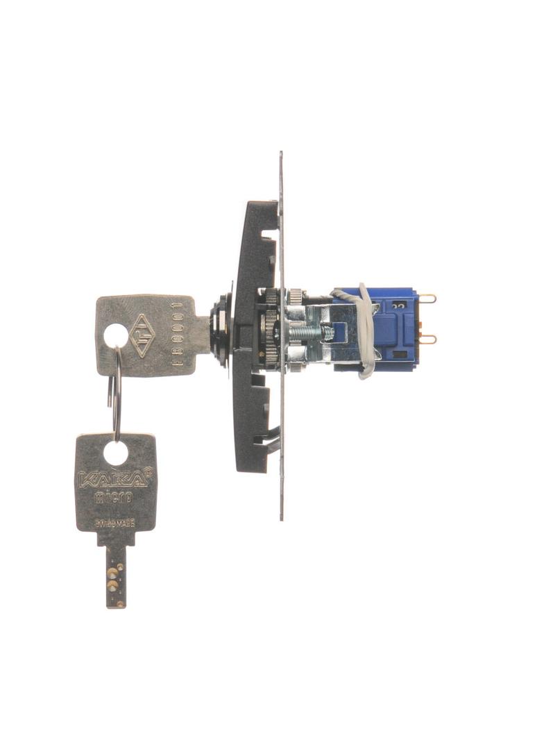 SIMON 54 WMDL-0K01Px-048 Łącznik na kluczyk chwilowy – przycisk (moduł) 2 pozycyjny „0-I” styk N/O,