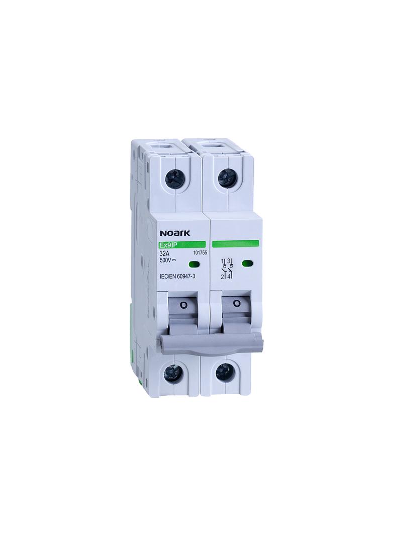Ex9IP 2P 16A Rozłącznik izolacyjny DC do PV 2P 16A 500V DC 101754 NOARK