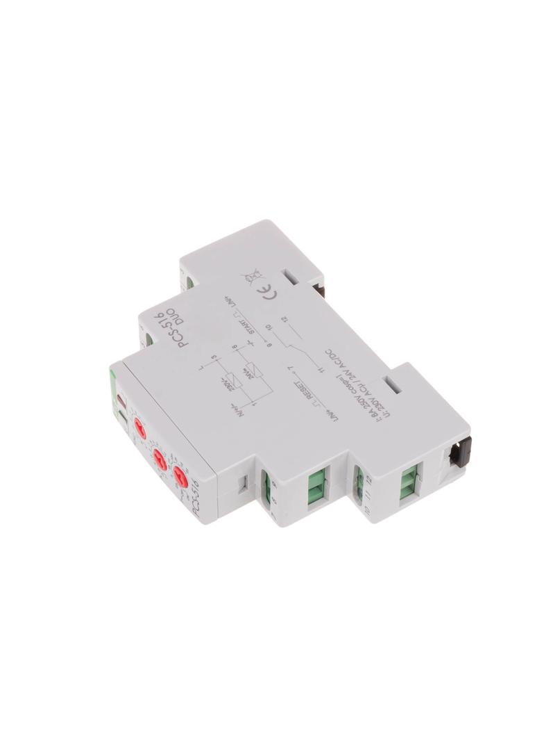 Przekaźnik czasowy 10-funkcyjny styk: 1 Z/R U=230 i 24V PCS-516DUO F&F