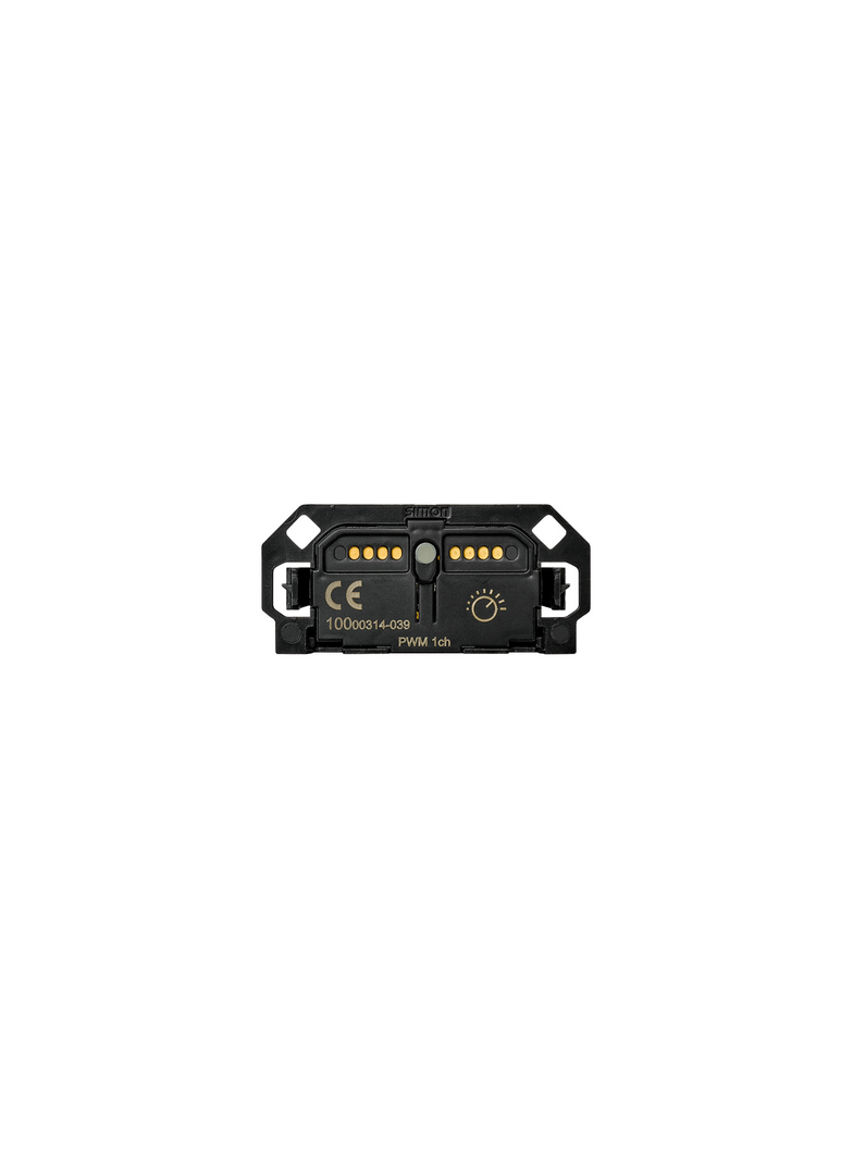 Simon 100 Ściemniacz do taśm LED (mechanizm 1/2 bez ramki montażowej) 120 W przy 12 Vdc / 240 W przy 24 Vdc 10000314-039 KONTAKT