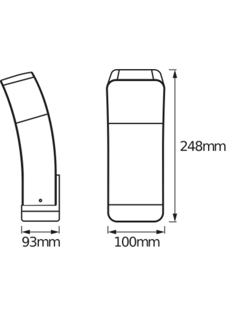 Oprawa SMART+ WIFI CURVE WALL RGBW SI