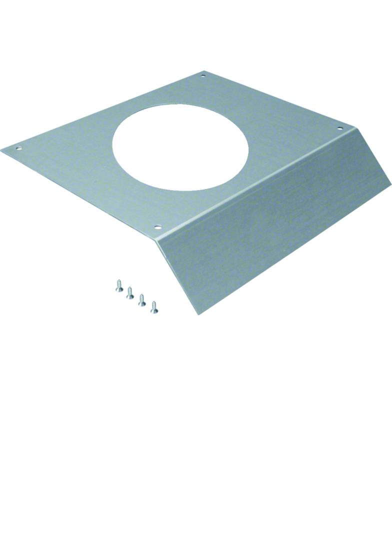 tehalit.AK Pokrywa kanału napodł R06 fi215 1-str skos dł. 400mm 300x70mm stal AKM300215R06 HAGER