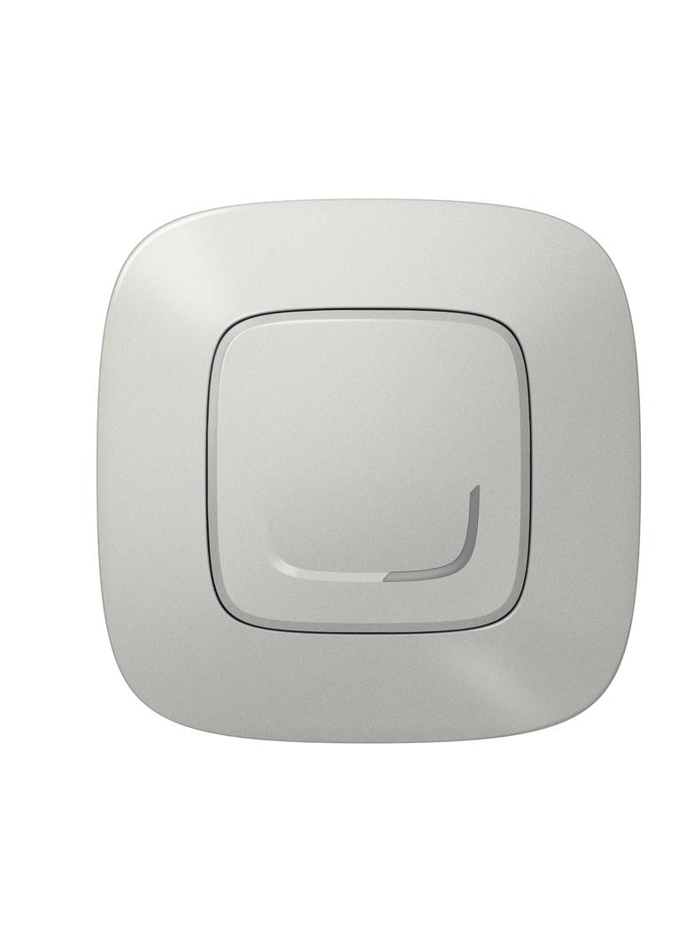 VALENA ALLURE WITH NETATMO - ŁĄCZNIK CONNECTED Z FUNKCJĄ ŚCIEMNIANIA ALUMINIUM, Legrand