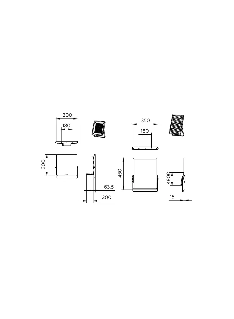 Naświetlacz LED Ledinaire BVP085 20W 2600lm IP65 3000K barwa ciepła ściemnialna LED26/830 PHILIPS