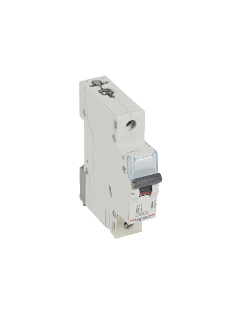 Wyłącznik Nadprądowy S 311 1P B3A 10000A TX3 404079 LEGRAND