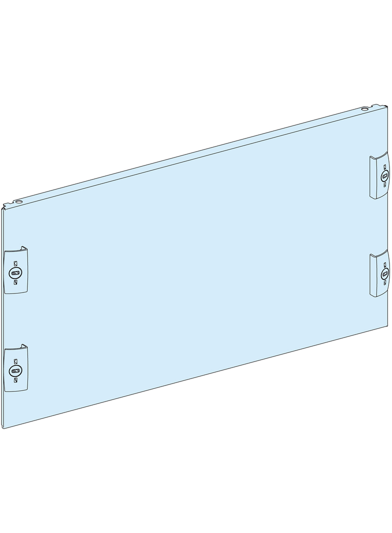 Rozdzielnice PrismaSet, płyta czołowa pełna 300mm