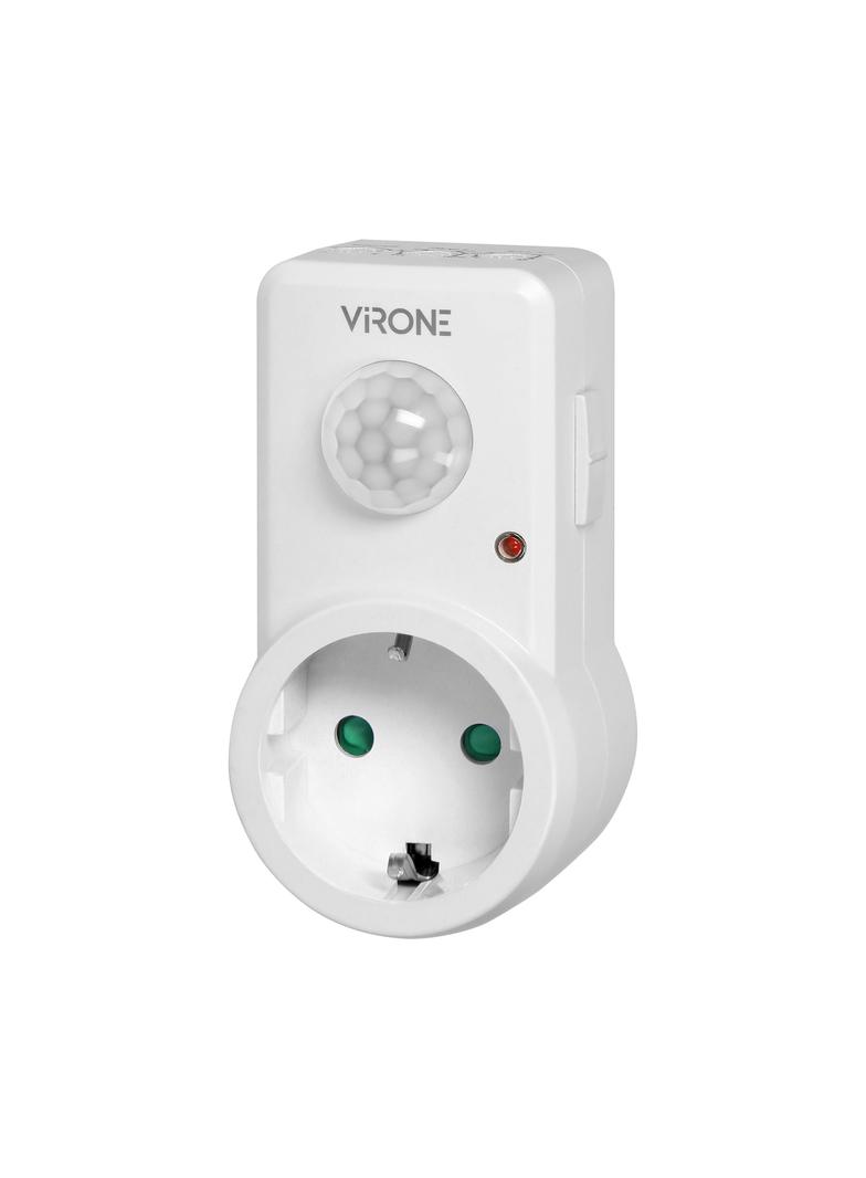 Gniazdkowy czujnik ruchu 120st. IP20 280W wersja Schuko MS-1(GS) ORNO