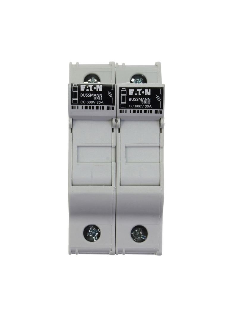 2Pole 30A 600V MFH For 10X38 Class CC Podstawa wkładki cylindrycznej 10x38 2P 32A 690VAC std. UL CHC