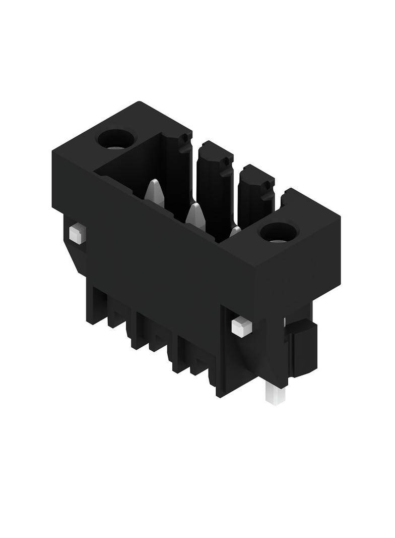SL-SMT 3.50/03/180LF 1.5SN BK RL Wtyki PCB (złącza płyty), 3.50 mm, Liczba biegunów: 3, kąt odejścia: 180° /265szt./ 1805230000 WEIDMÜLLER