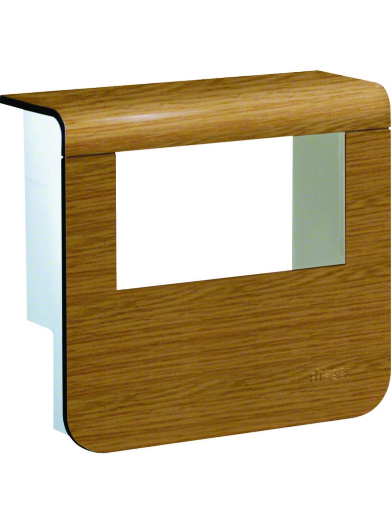 tehalit.SL Pokrywa nośnika urządzeń 20x55 2*45x45 dąb SL20055932D5 HAGER