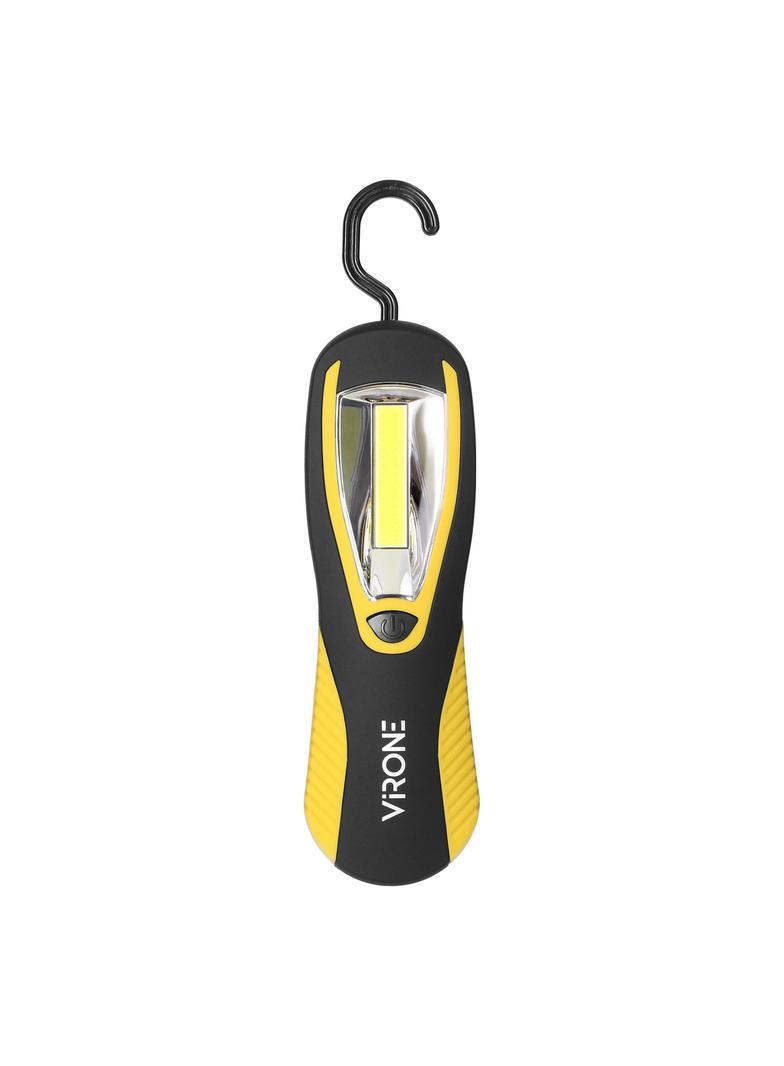 Latarka warsztatowa LED COB 3W, 200lm, 3 x AA magnes, haczyk WL-7 ORNO
