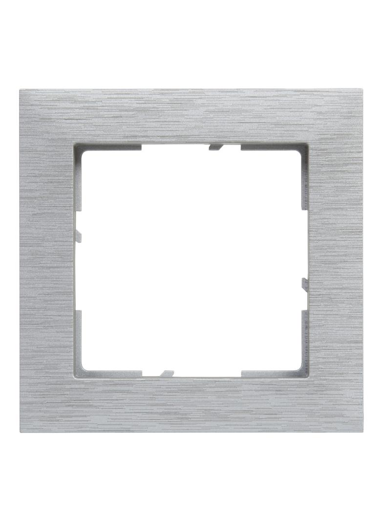 Suno Ramka Pojedyncza Jednokrotna Aluminium Szczotkowane 721561 LEGRAND