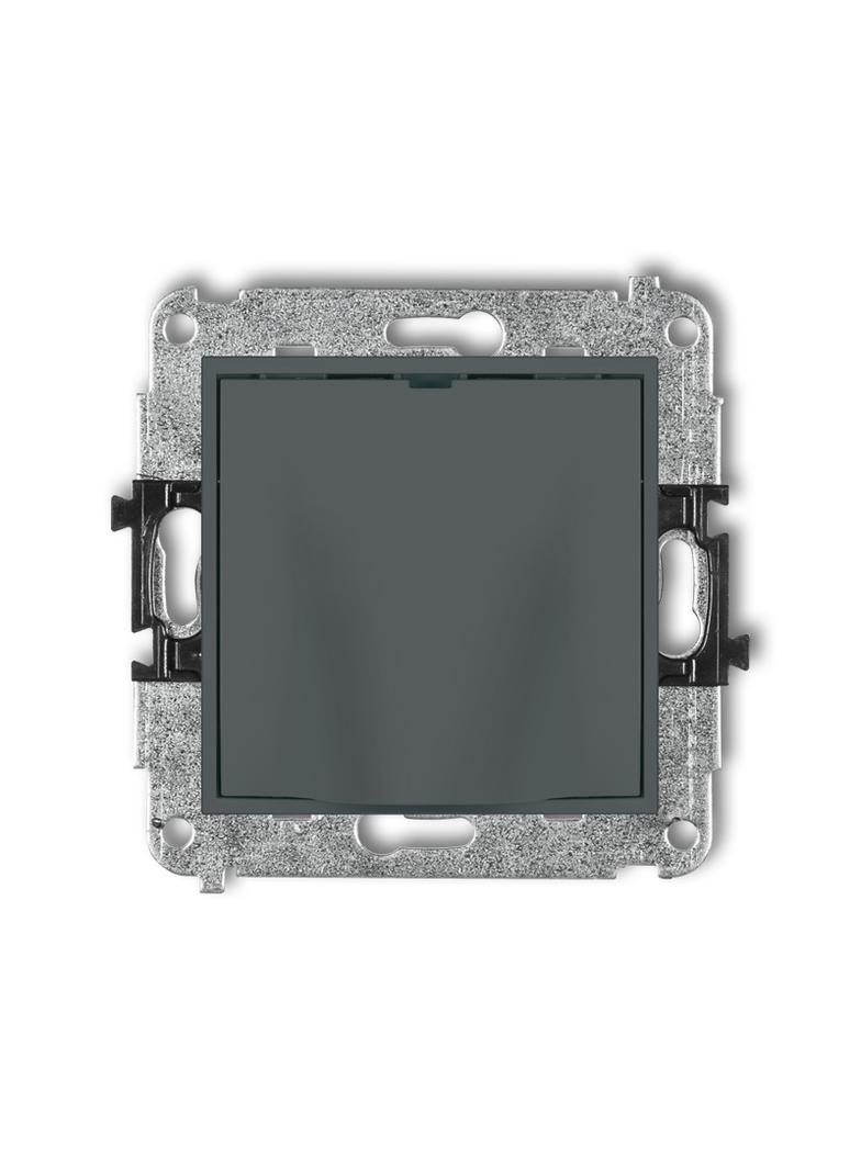 ICON Mechanizm wypustu kablowego grafitowy mat