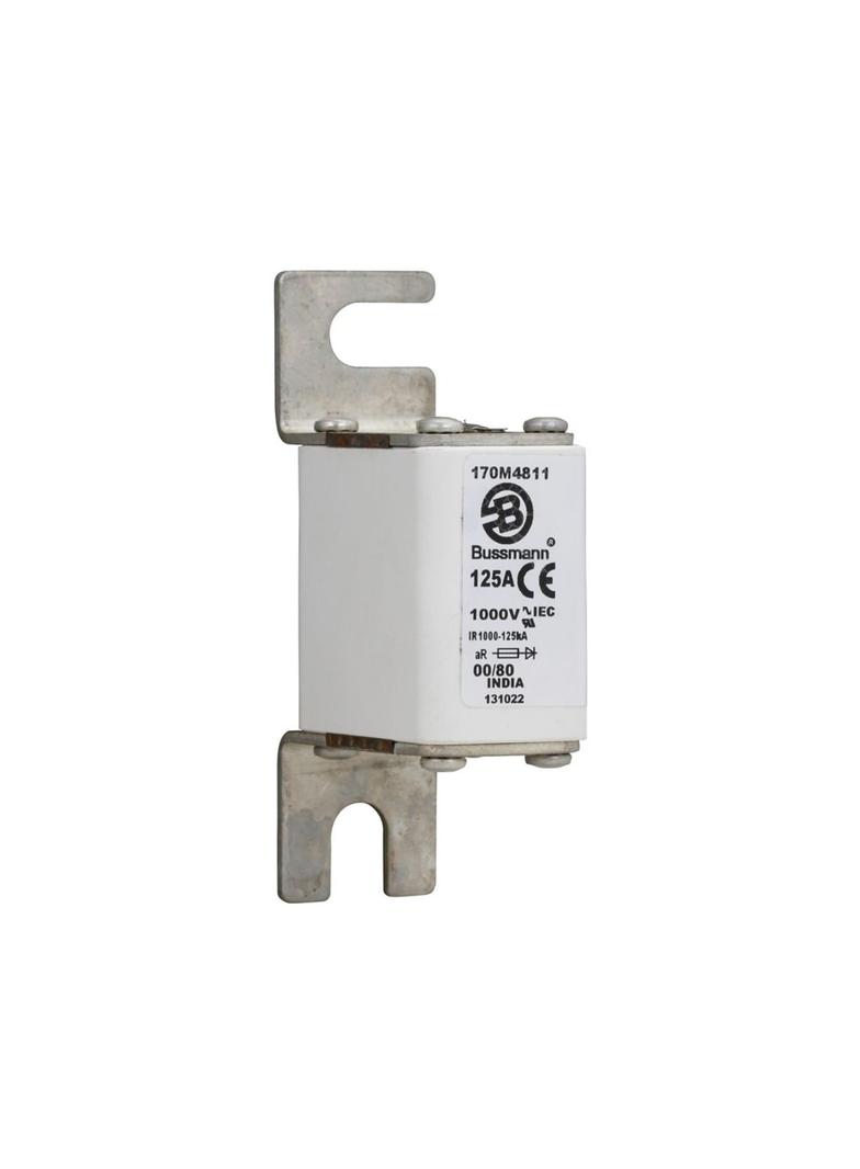 125A 1000V 00/80 aR INDICATOR FUSE Wkładka szybka 125A AC 1000V rozmiar 00 30x47x98 mm aR D 170M4811