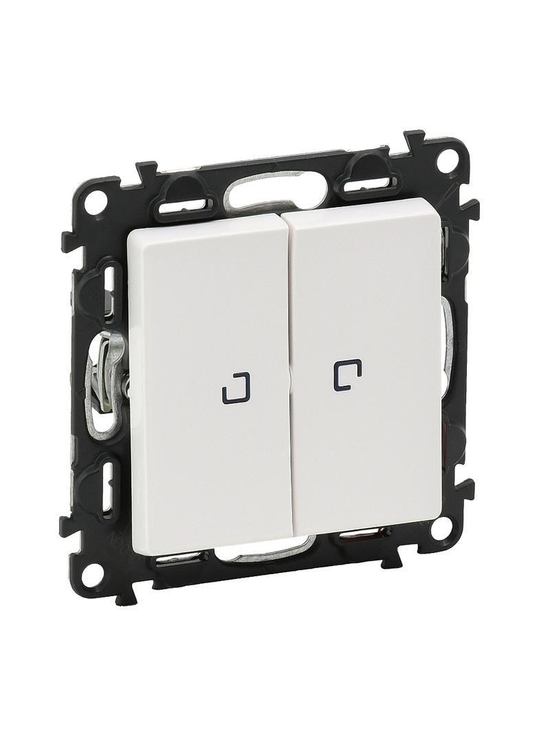 VALENA LIFE ŁĄCZNIK ŚWIECZNIKOWY PODŚWIETLANY BIAŁY 250 V~, Legrand