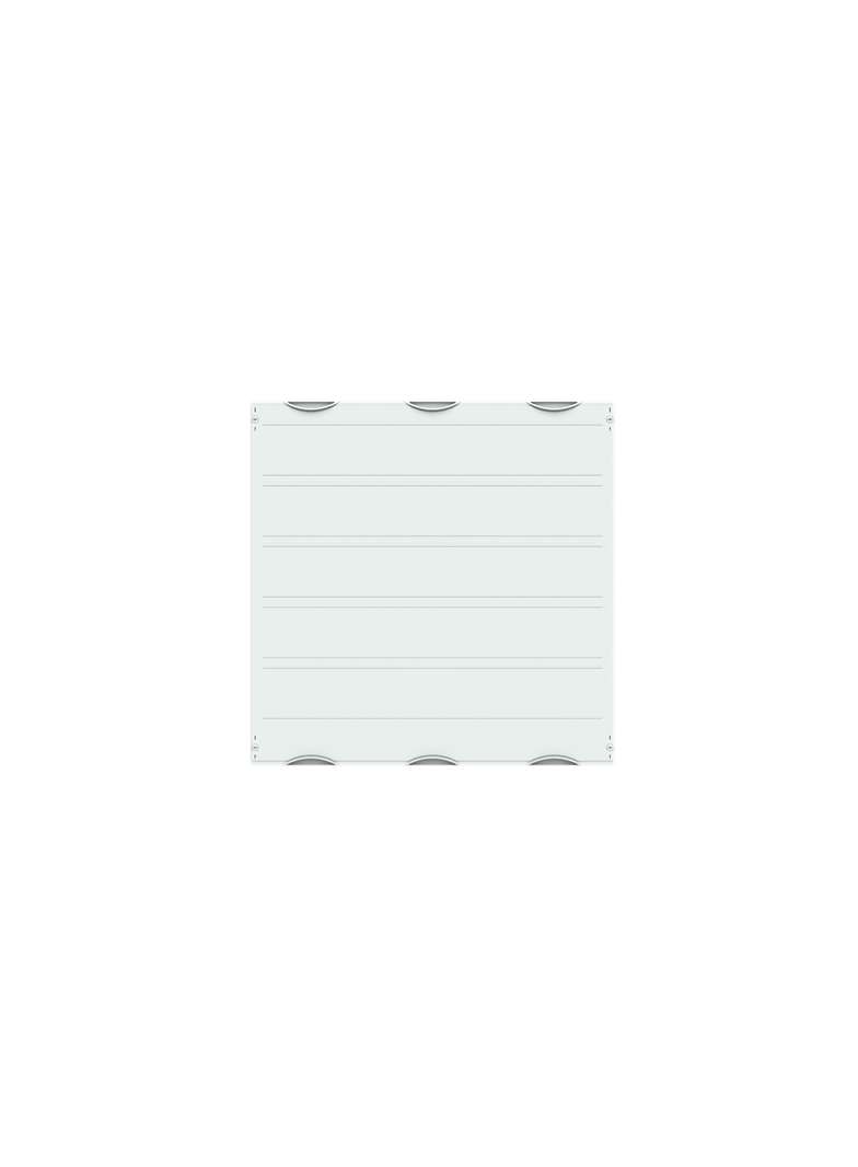 MBB320 Zestaw moduł pusty (ochr. dotyk.) (do samodzielnego montażu)