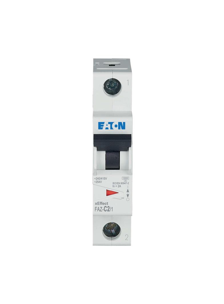 FAZ-C2/1 Wyłącznik nadprądowy 15kA C2A 1P 278549 EATON