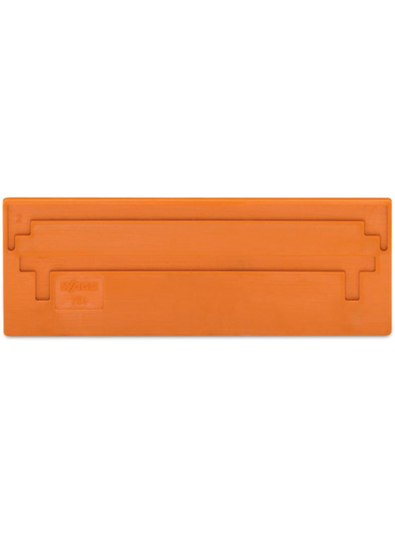 ścianka rozdzielająca pomarańczowa