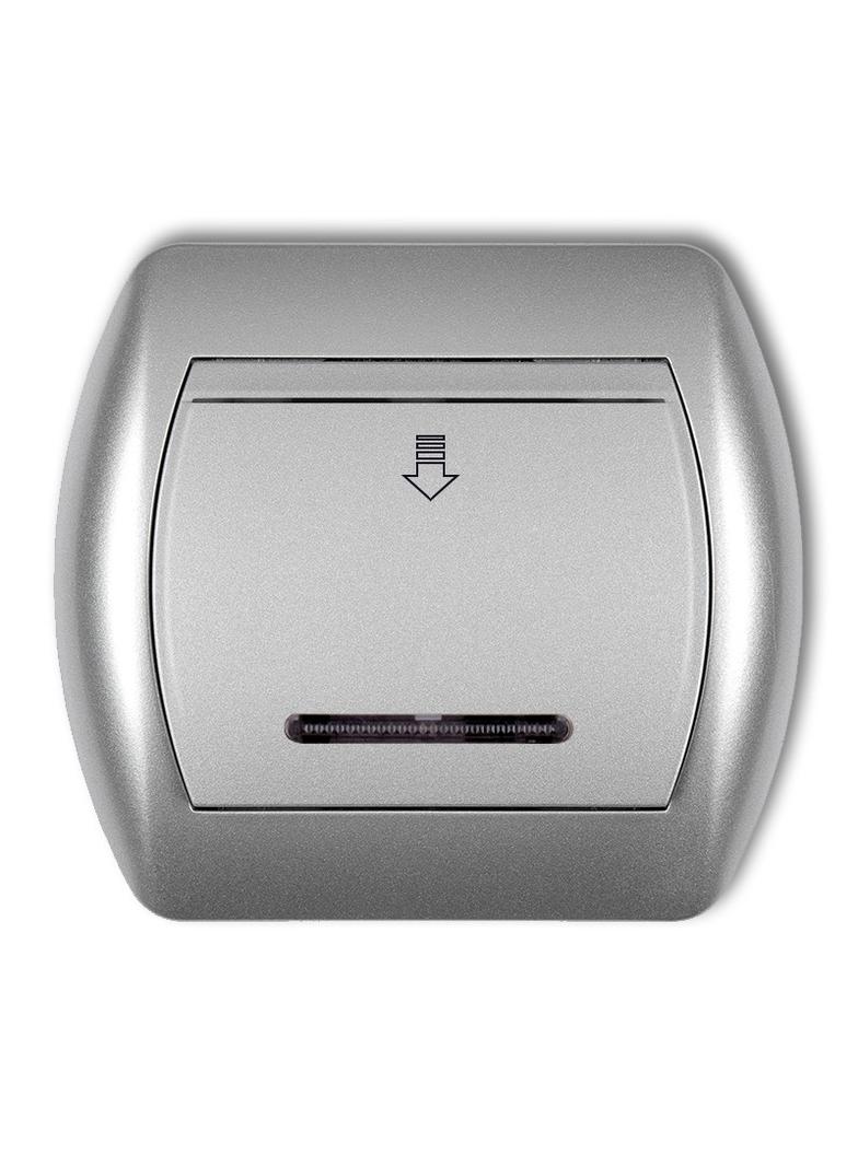 TREND Łącznik hotelowy srebrny metalik