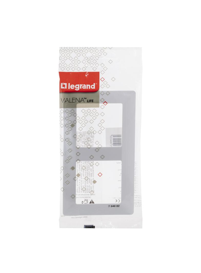 Valena Life Ramka Podwójna 2-Krotna Biała 754002 LEGRAND