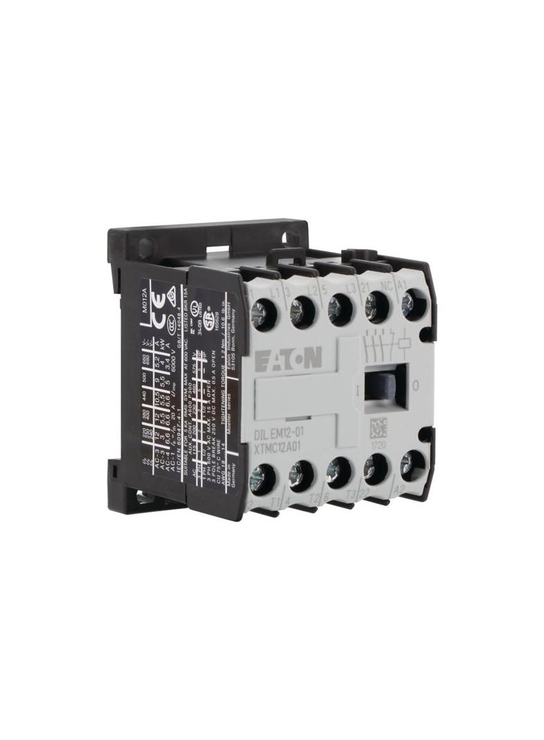 DILEM12-01-G(24VDC) Stycznik mocy miniaturowy 12A 5,5kWA 127137 EATON