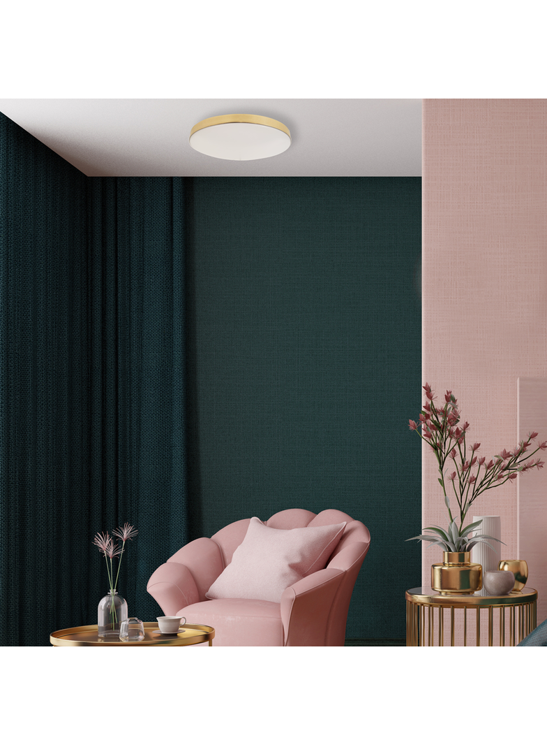 Plafon MAYA GOLD 15W LED IP44 O330 mm