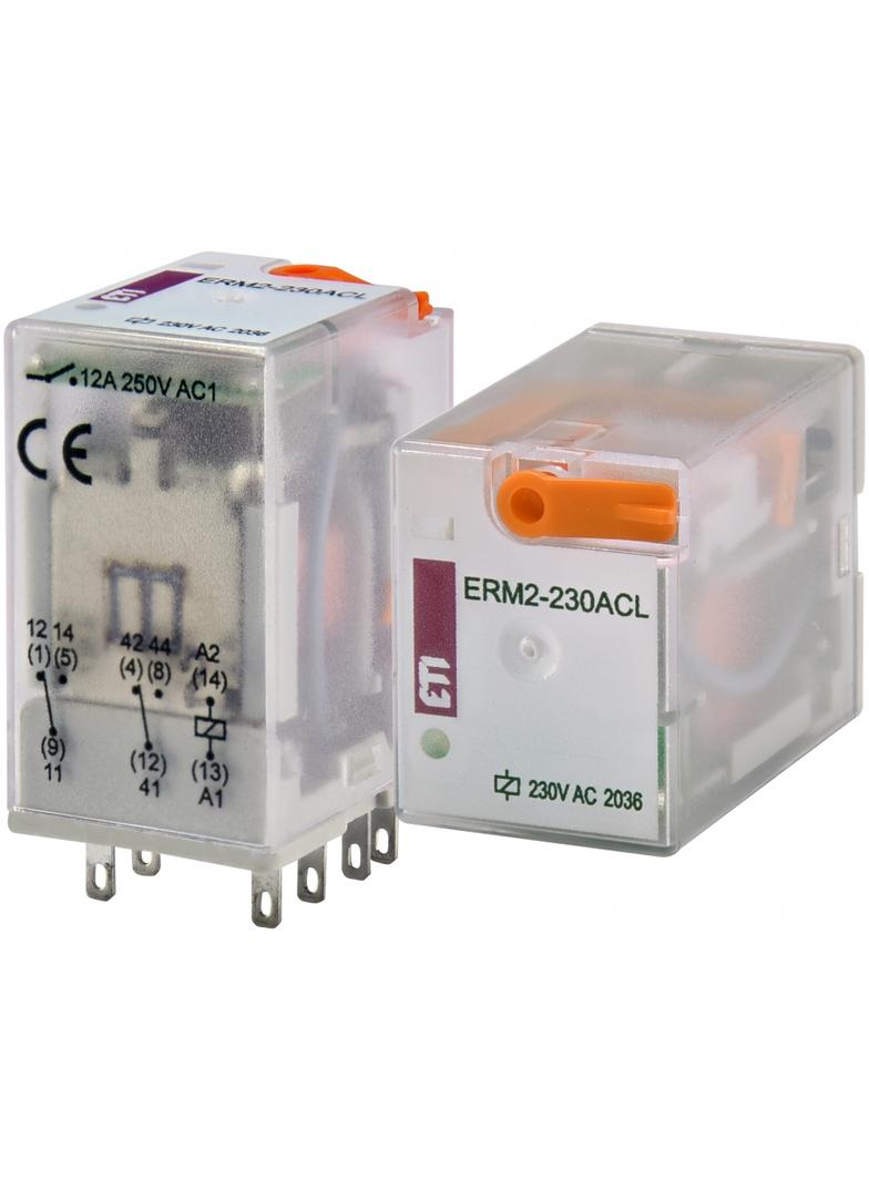 Przekaźnik 2 stykowy 230V AC ERM2-230ACL 002473005 ETI